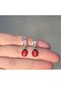 Red Creative Trendy Girls Fashion Cute Ladybug Earrings Women's Cute Insect Animal Pendant Earrings - 5