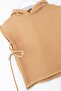 Baby Muslin Poncho Hooded Tie-Up 100% Cotton - 2
