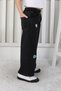 Heart Embroidered Wide Leg Girls' Trousers - 7
