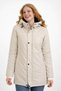 Women's stone inside fleece fur water and windproof k Hooded winter coats & coat & parka