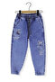 Boy's Jeans Pants with Elastic - 2