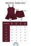 Girl's Waitress Swimsuit Dress and Shorts 2-Piece Set 12417 - 3
