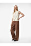 Regular Fit Buttoned Crew Neck Knit Vest - 2