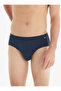 Men's Slip Panties Silver 9311 - Navy Blue - 3