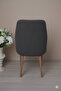 Chair Cover Large Oval Washable Stretch Elastic Fabric Chair Cover 1 Piece - 3