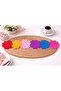 6 Pieces Mix Color Clover Model Coffee Presentation Napkin, Serving Napkin, Cocktail Napkin - 2