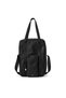 Tote Packable NS Siyah Deri Çanta