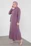 Belted Skirt with Pleated Hem Dress 20117