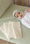 Muslin English Baby Hat Green Muslin Hat Cotton 0-1 Years Old - 2