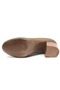 Apus Genuine Leather Comfort Orthopedic Women's Heeled Shoes Taba - 6