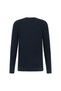 Herren Strickpullover - Elliot, Flat Knit, Baumwolle, Rundhals, einfarbig - 2