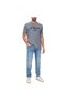 Herren T-Shirt - Basic, Logoprint, Rundhals, Baumwolle - 3