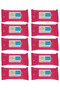 Esved Unscented Wet Wipes 10 Pieces, Unscented Ihram Wet Wipes, Hajj and Umrah Unscented Wipes