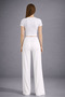 Women’s Linen Blend High-Waist Wide-Leg Pocketed Palazzo Pants - 4
