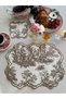 Rustic American Serving and Cocktail Napkin Coffee - 4