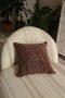 Cookie Burgundy Throw Pillow Cover (45X45) - 2