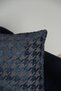 Goose Feet Navy Blue Cushion Cover (45X45) - 4