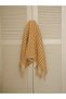 Polka Dot Mustard Face Towel (45X90)