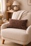 Cookie Burgundy Rectangular Throw Pillow Cover (30X50)
