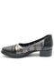 Sparrow Genuine Leather Women's Heeled Shoes Black - 4