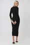 My Fashion V-Neck Textured Long Knit Dress - 2