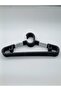 Black Color 10 Pieces Plastic Ikea Model Clothes Hangers