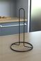 Service Presentation Set Towel Holder Napkin Holder Trivet Full Shiny Stainless Steel Set of 3 Kitchen - 6