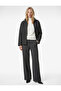 Stand Collar Long Sleeve Zippered Cashmere Jacket