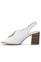 Nobilis Genuine Leather Comfort Orthopedic Women's Sandals White - 4