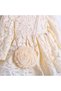 Viena Lace Girls' Dress with Back Detail and Bag Accessory - 7