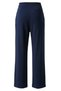 Women's Velcro Waistband Navy Blue Palazzo Pants - 6