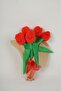 Smiling Tulip Bouquet Plush Toy - 2