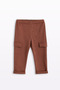Kareli Hakim Collar 2-Piece Set 100% Cotton 2-3-4-5 Years Old - 3