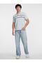 Jeans Ss Striped Men's Regular Fit Polo T-Shirt - 4