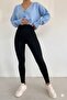 Flexible Shaping Women's Black Leggings - Fits snugly, supports and shapes the body! - 3