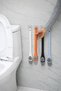 Silicone Toilet Bowl Detail Cleaning and Fine Detail Brush 1 Piece