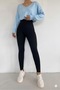 Flexible Shaping Women's Black Leggings - Fits snugly, supports and shapes the body! - 5