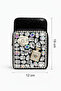Stone Detailed Black Evening Dress Mini Bag – Special Design Clutch with Perfume Figure and Sparkling Features - 5