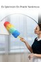 Dust Collector Colorful Tassel Dust Collector Dust Collection Tassel 💨   Quickly Attracts Dust through the Effect of Static Electricity ✨   Easy Cleaning – Ergonomic Handle