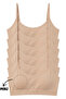 Teenage Girls Cotton String Straps Removable Pads Half Tank Training Bra 6-Pack Skin
