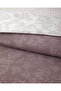 Lilitha Easy-Iron Double Bed Sheet Duvet Cover Set 200X220 cm Light Plum - 3