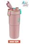 2-piece steel thermos-coffee cup set 750ml dual use thermos//450ml mug coffee cup - 8