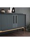 Mira Td Metal Handle 32mm Rose Black Cabinet Door Modern Drawer Furniture Tv Unit Nightstand Wardrobe - 2