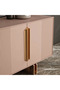 Etna Metal Handle 192mm Gold Cabinet Door Modern Tv Unit Drawer Furniture Bedside Table - 2