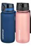 2-Piece Tritan Flask Set 650 ml 14 Different Color Options Fiftyfifty -3037Seta