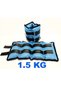 1.5 kg X 2 Pieces Total 3 kg Hand Foot Weight Muscle Strengthener Weight Set Sand Weight Bag