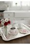 6 Pieces of Heart Detailed Presentation Napkins, Cocktail Napkins, Coffee Side Presentation Napkins, Presentation Napkins, Coasters - 2