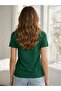 Women's Script Graphic Regular Fit T-Shirt - 4