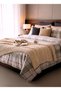 Alisy Elastic Sheet 100% Cotton Double Duvet Cover Set Plaid Green