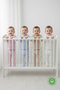2-Piece Combed Cotton Ribbed Baby Set with Booties, 100% Organic Cotton - 4